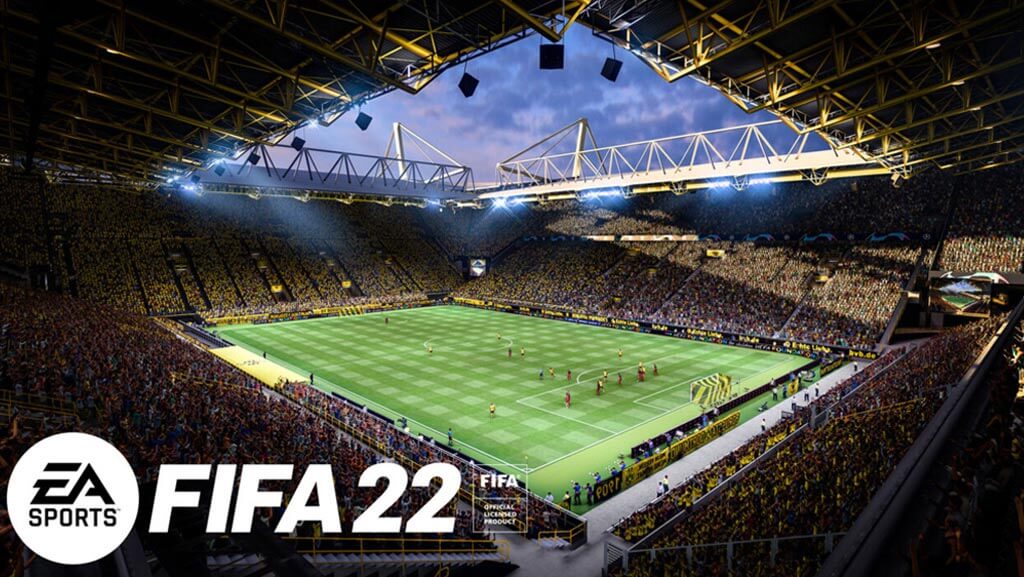 تصویر استادیوم در بازی فیفا 22