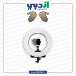 رینگ لایت فوق حرفه‌ ای مدل FE 580 III همراه با پایه