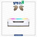رم کورسیر VENGEANCE RGB PRO White 32GB 16GBx2 3200MHz CL16