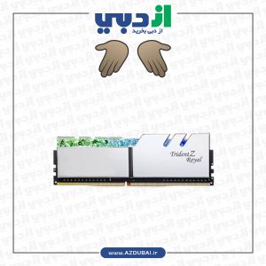 رم جی اسکیل Trident Z Royal Silver 64GB 32GBx2 3200MHz CL16