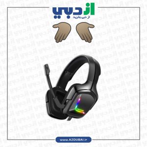 هدست گیمینگ Onikuma K20 - سیاه