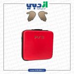 کیف PlayStation 5 - طرح چرم قرمز