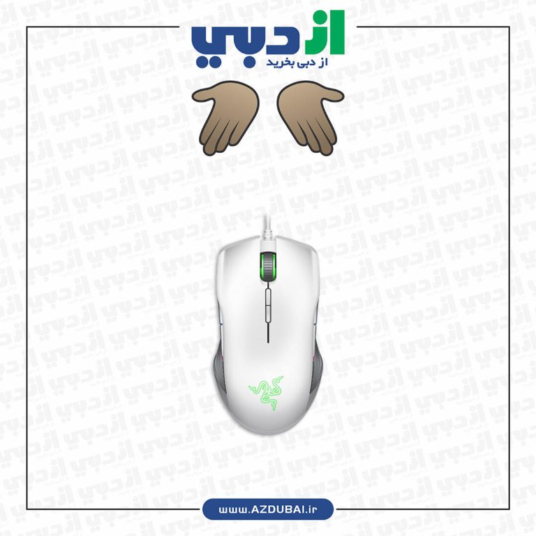 موس گیمینگ Razer – مدل LanceHead Tournament Edition رنگ MERCURY WHITE