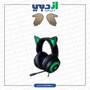 هدست Razer Kraken نسخه Kitty Edition - سیاه