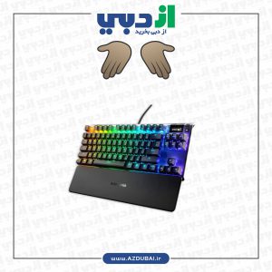 کیبورد SteelSeries Apex 7 TKL - کلیدهای قرمز