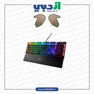 کیبورد SteelSeries Apex 7 - کلیدهای قرمز