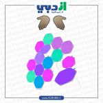 پنل هوشمند روشنایی 15 تکه نانولیف مدل Hexagon Starter Kit