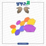 پنل هوشمند روشنایی 9 تکه نانولیف مدل Nanoleaf Hexagon Starter Kit