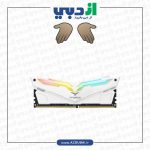 رم تیم گروپ NIGHT HAWK RGB White 32GB 16GBx2 3200MHz CL16