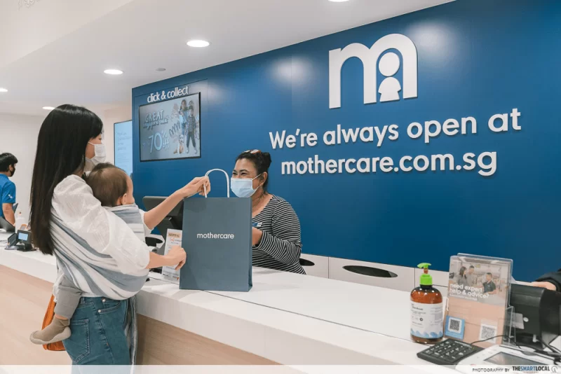 خرید از فورشگاه های mothercare دبی