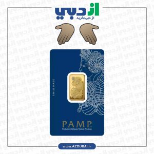 شمش طلا نیم اونسی سوئیسی پمپ