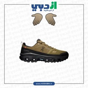 کفش On Cloudrock Low Waterproof مشکی سبز