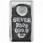 250 Gram Silver Bar Emirates Gold
