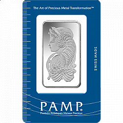 PAMP 1 Ounce Fortuna Silver Bar