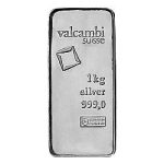 Valcambi Suisse 1000 Gram Silver Bar
