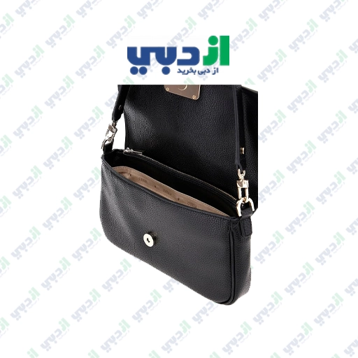 کیف دستی زنانه GUESS مدل Anadela 3 Comp Satchel رنگ مشکی