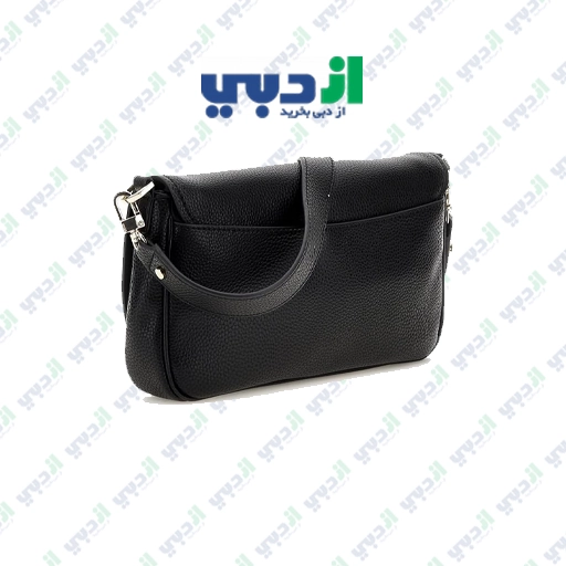 کیف دستی زنانه GUESS مدل Anadela 3 Comp Satchel رنگ مشکی