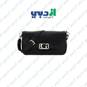 کیف دستی زنانه GUESS مدل Anadela 3 Comp Satchel رنگ مشکی