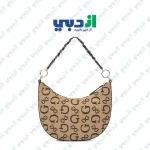 کیف زنانه Guess مدل Monica Mini Hobo رنگ Brown