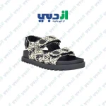 صندل زنانه GUESS مدل Fadey رنگ شیری و سرمه ای