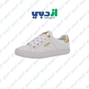کفش اسنیکر GUESS مدل LOVEN رنگ WHITE
