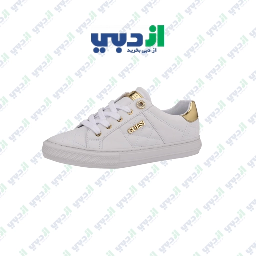 کفش اسنیکر GUESS مدل LOVEN رنگ WHITE