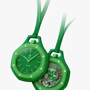 ساعت جیبی Swatch x AP مدل Royal Pop GREEN EIGHT