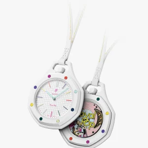 ساعت جیبی Swatch x AP مدل Royal Pop HUIT BLANC White