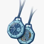 ساعت جیبی Swatch x AP مدل Royal Pop LAN BA Blue