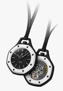 ساعت جیبی Swatch x AP مدل Royal Pop OCHO NEGRO Black